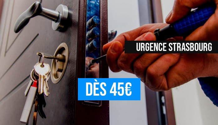 serrurier en urgence à Strasbourg